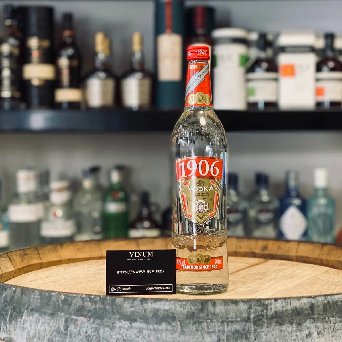 Vodka 1906 Stock Botella 700ml Cocteles Tragos Calidad Trex