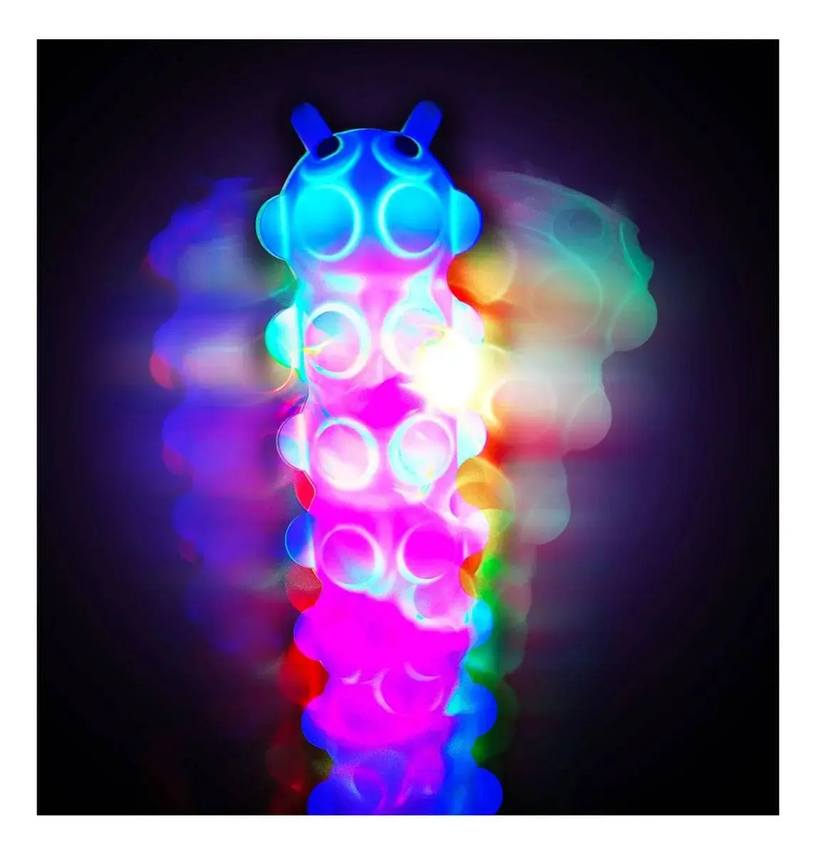Pop It Oruga Ciempies Antiestres Fidget Toy C/ Luz Trex Trex