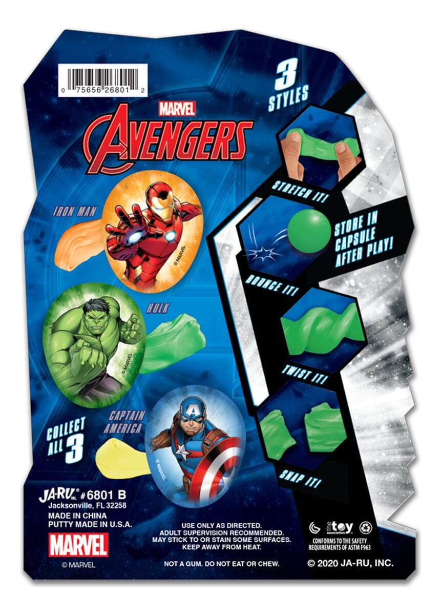 Squishy Slime Spiderman Marvel Huevos Rellenos Ja Ru Trex