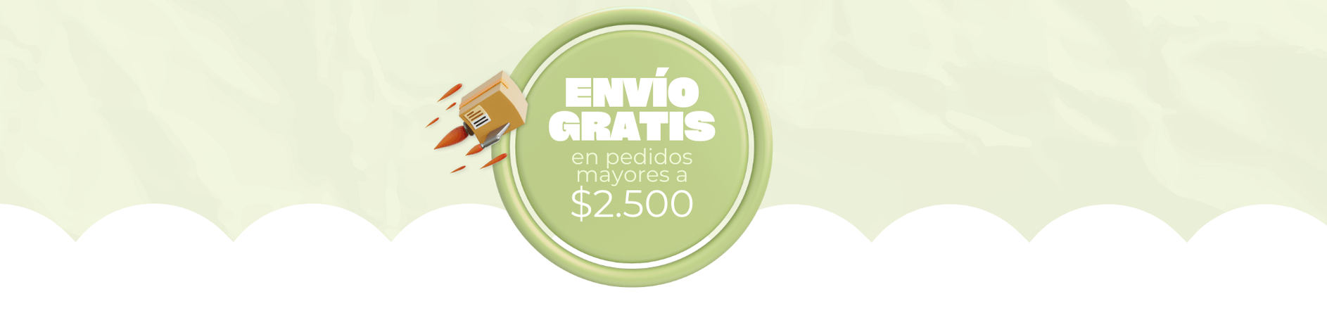 Envíos gratis +2500