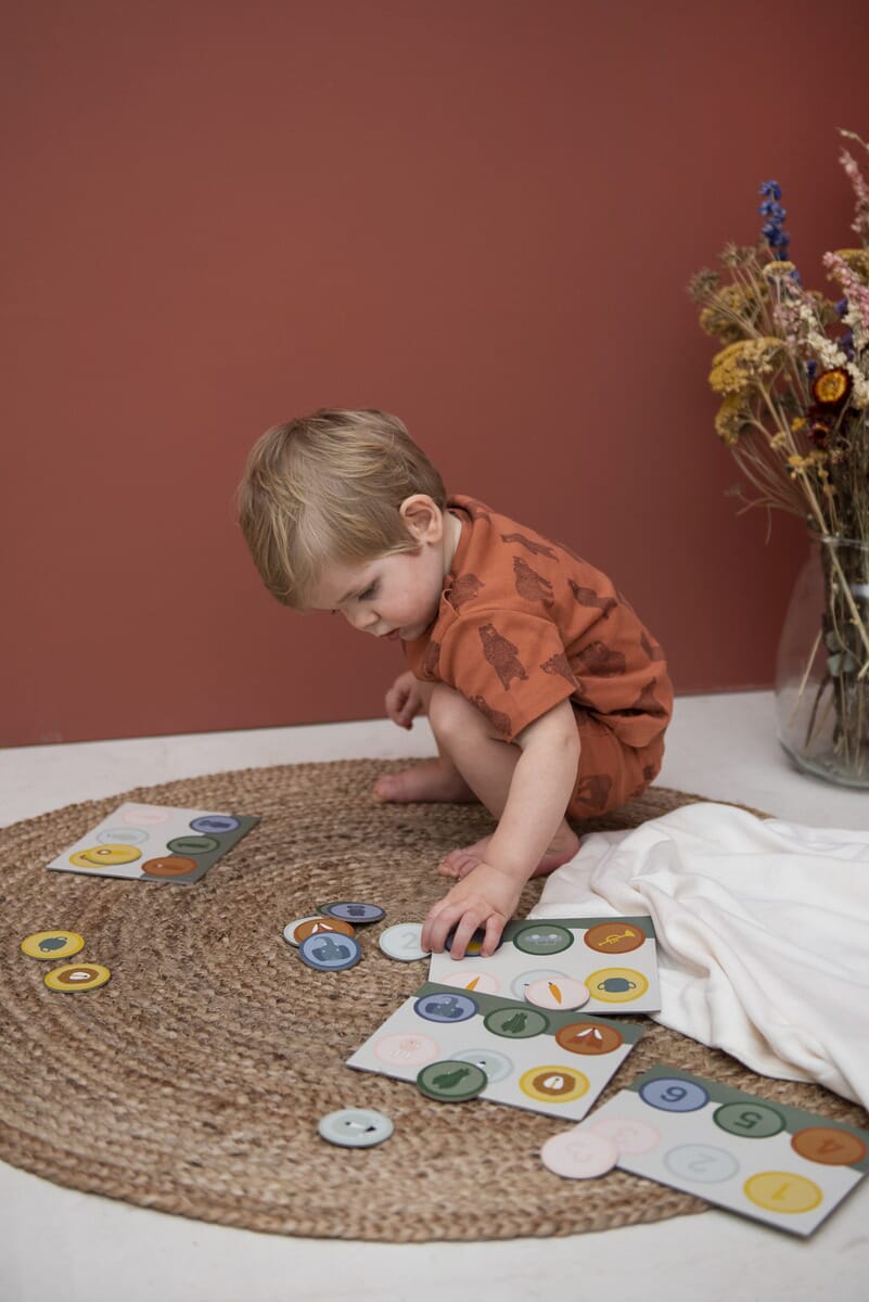 Juego Mesa Loto Niños Animales Didactico Trixie Memoria Trex