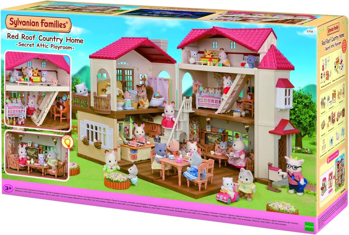Casa Campo Atico Secreto + Acc Sylvanian Families Ternurines