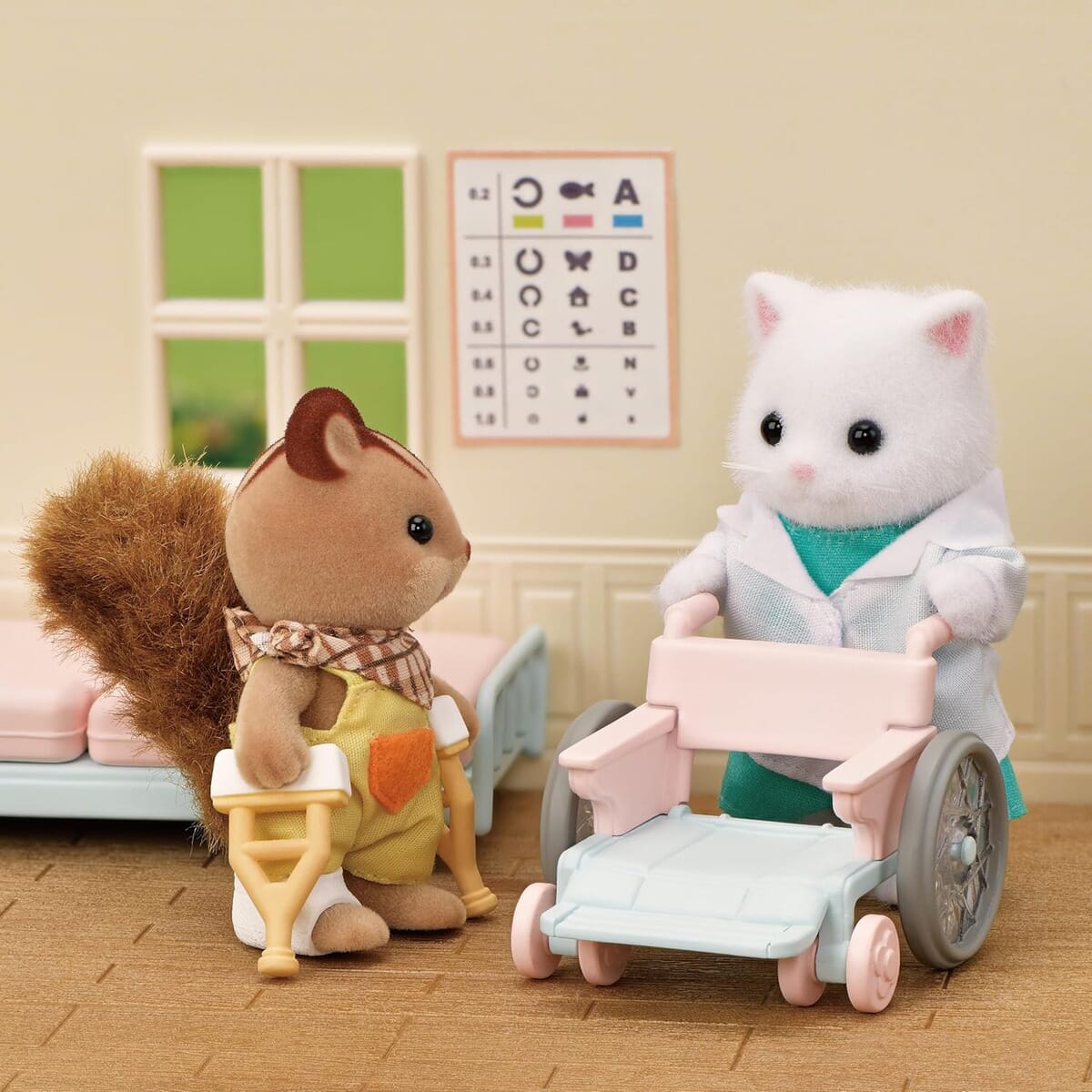 Sylvanian Families Doctora De Aldea Ternurines + Accesorios