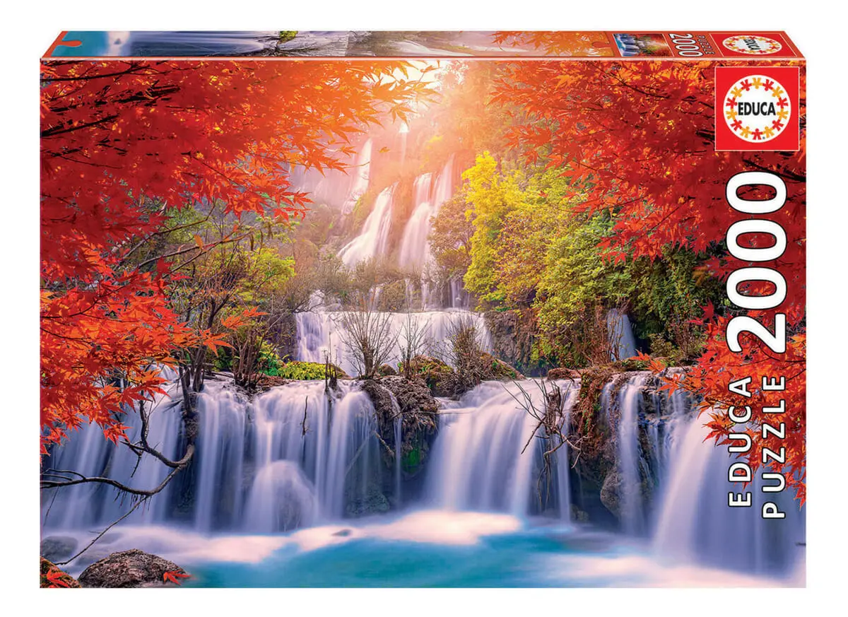Puzzle Rompecabezas Cascada En Tailandia 2000 Pzs Educa Tx