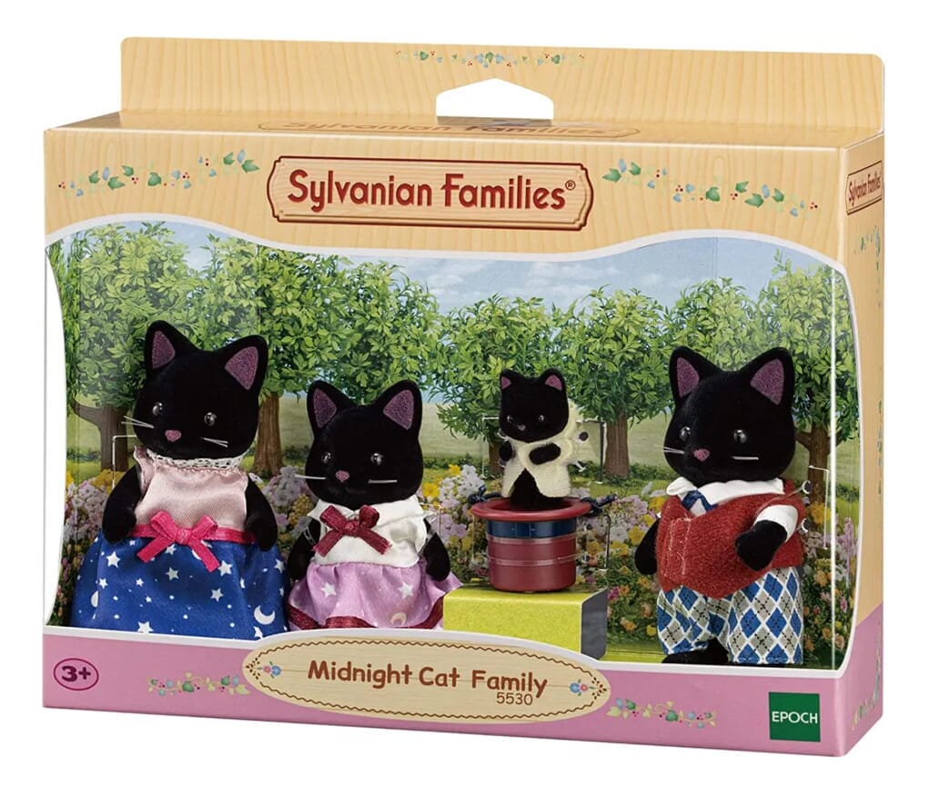Juguete Midnight Familia De Gatos Sylvanian Families Trex ®