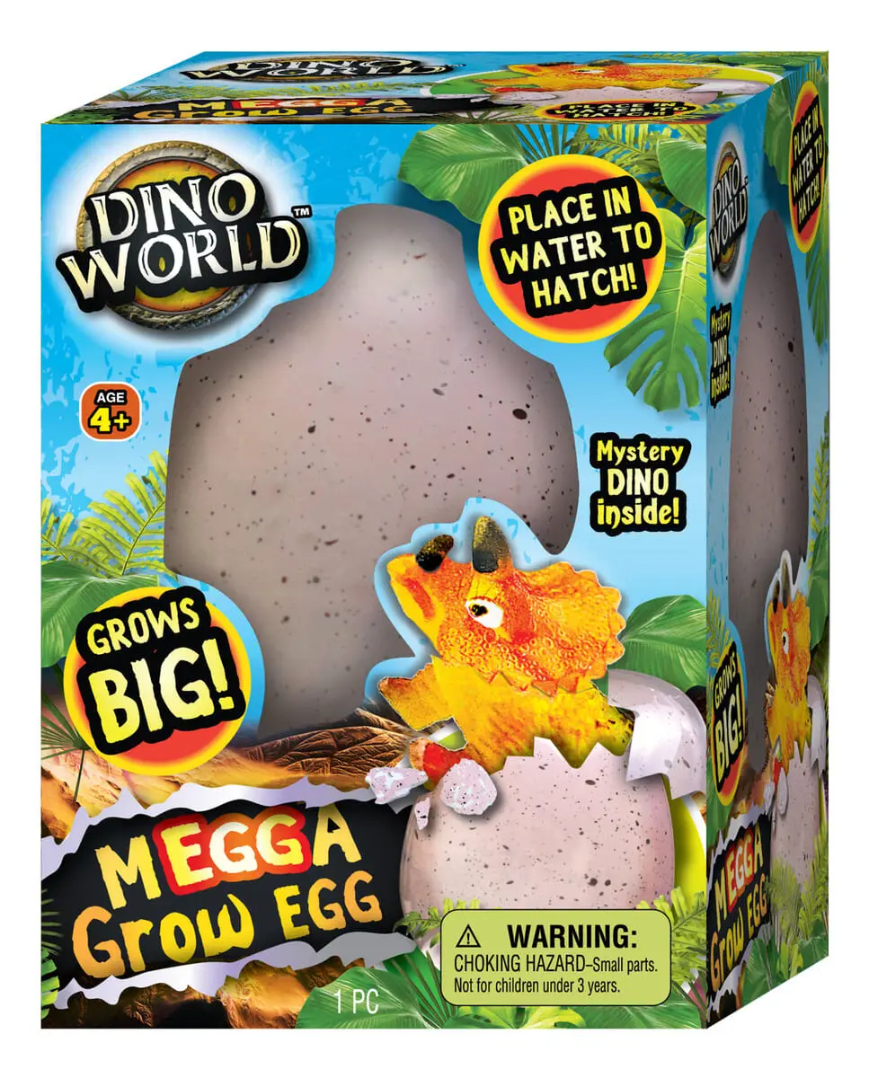 Huevo Sorpresa Dino World Grande Misterio Megga Grow Jaru