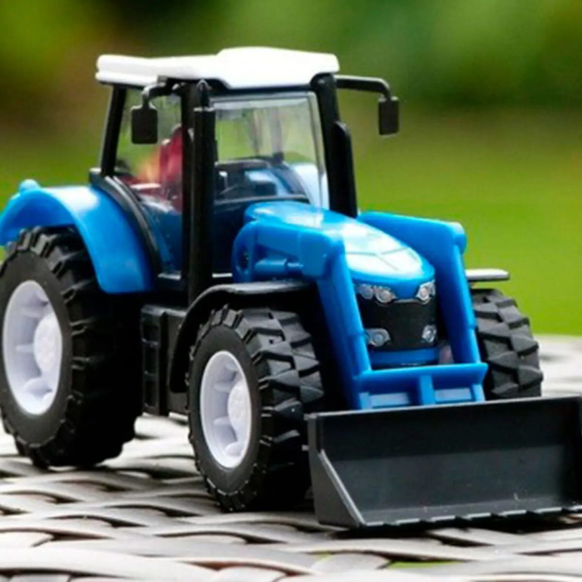 Juguete Tractor Metal Articulado Construccion Teamsterz Tx