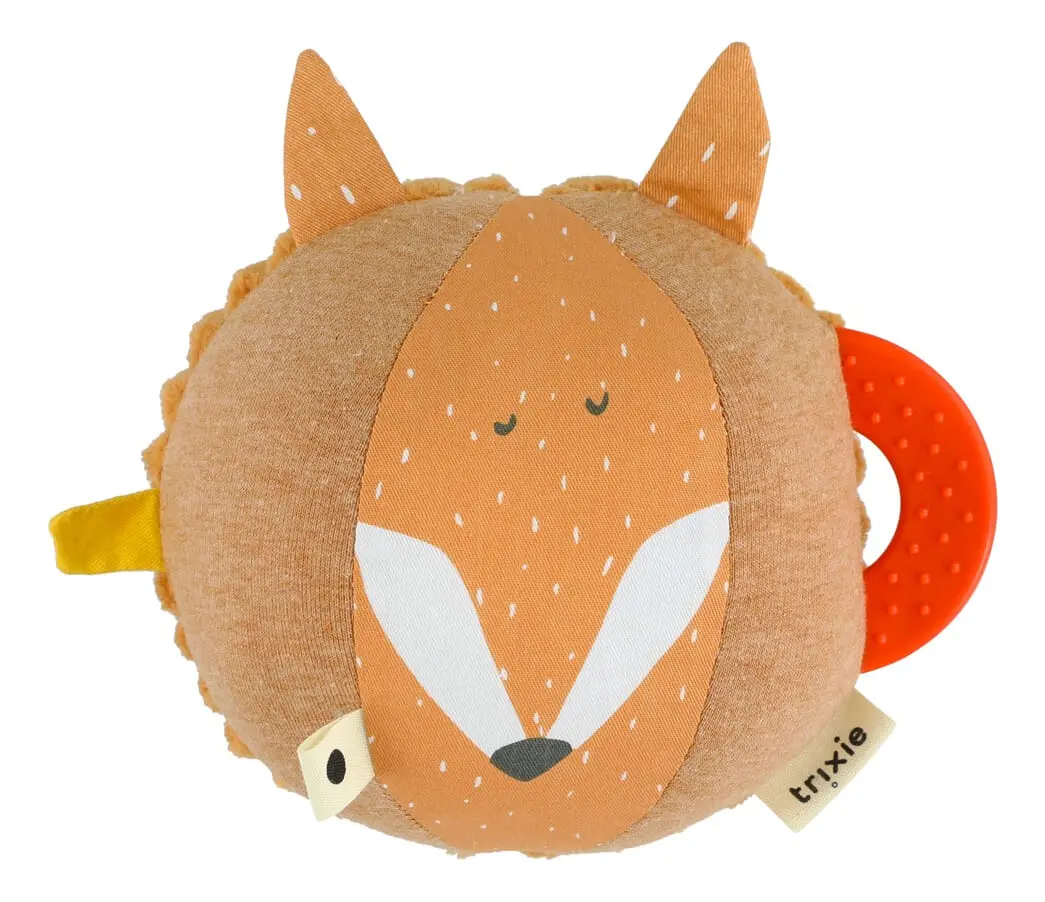 Peluche Bola Forma Animales Bebe Motricidad Fina Trixie Tx