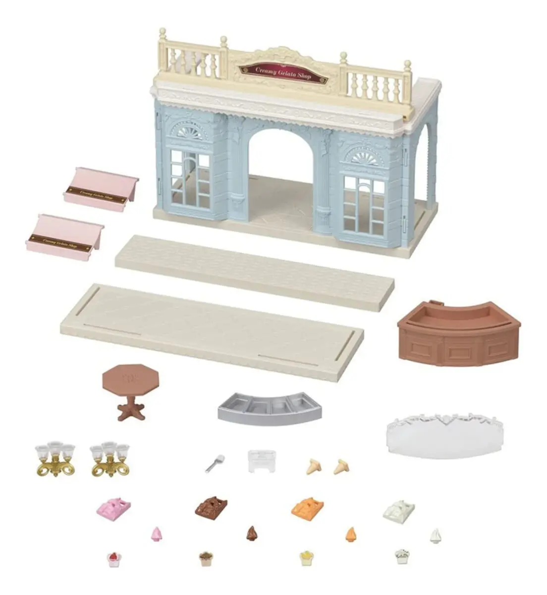 Sylvanian Families Tienda De Helado Accesorios Juguete Niños