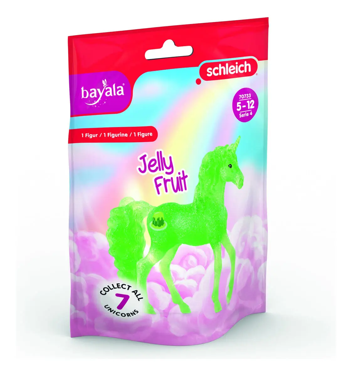 Figura Unicornio Jelly Fruit Bayala Schleich Caballo Trex
