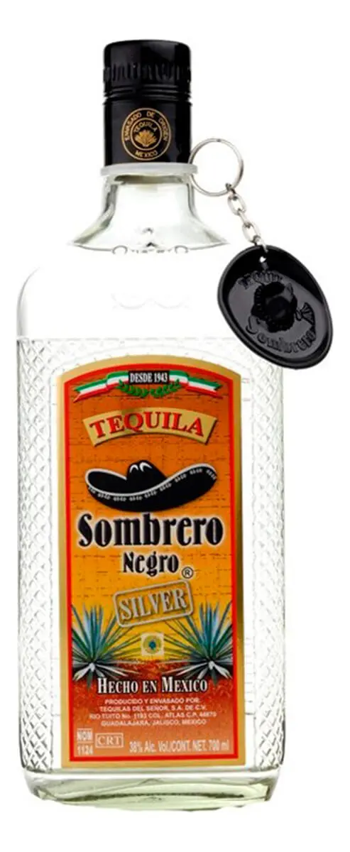 Tequila Silver Sombrero Negro 750 Ml Mexico Importado Trex