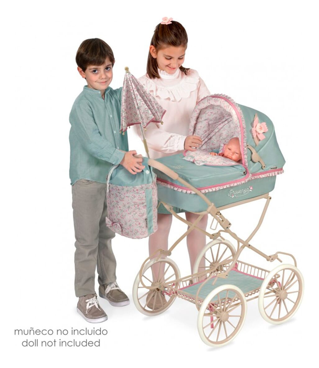 Coche De Cuevas Cochecito Plegable Provenza Juguete Muñeca