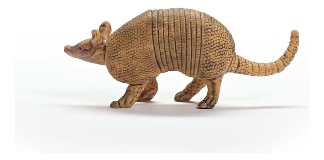 Figura Armadillo Mulita Schleich Coleccionable Muñeco Trex