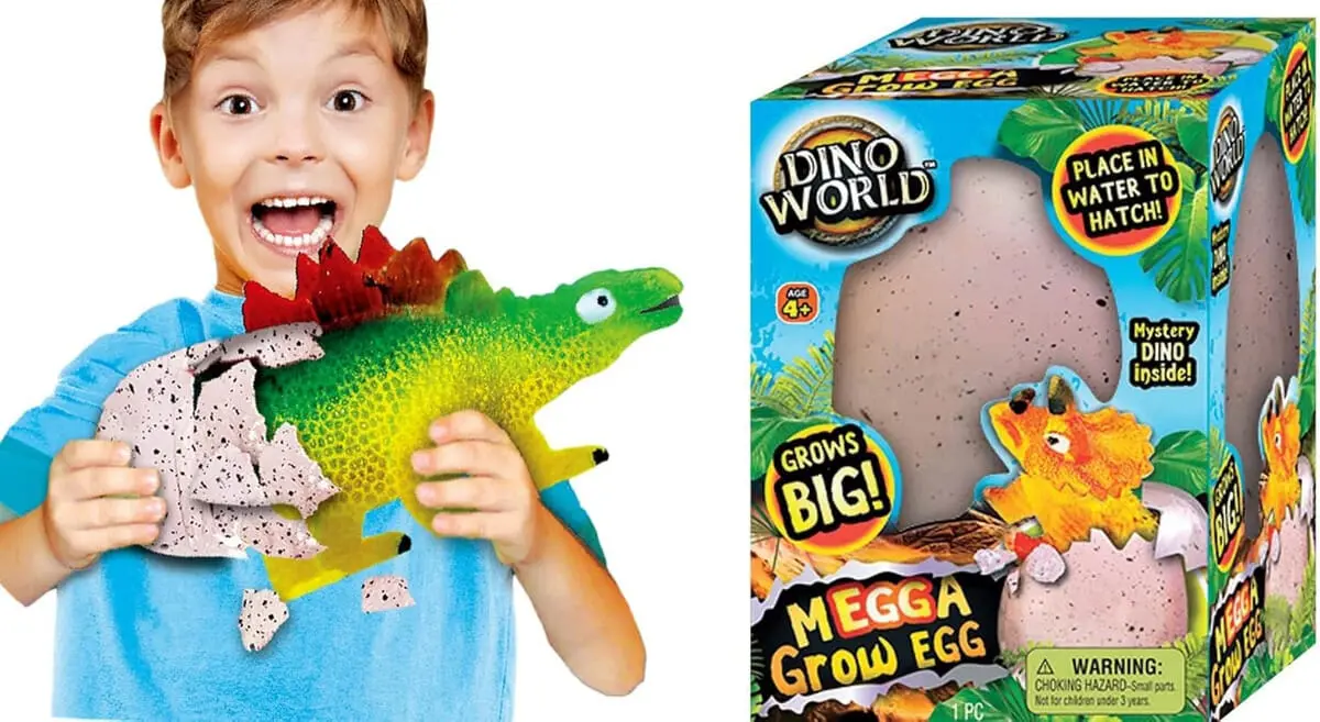 Huevo Sorpresa Dino World Grande Misterio Megga Grow Jaru