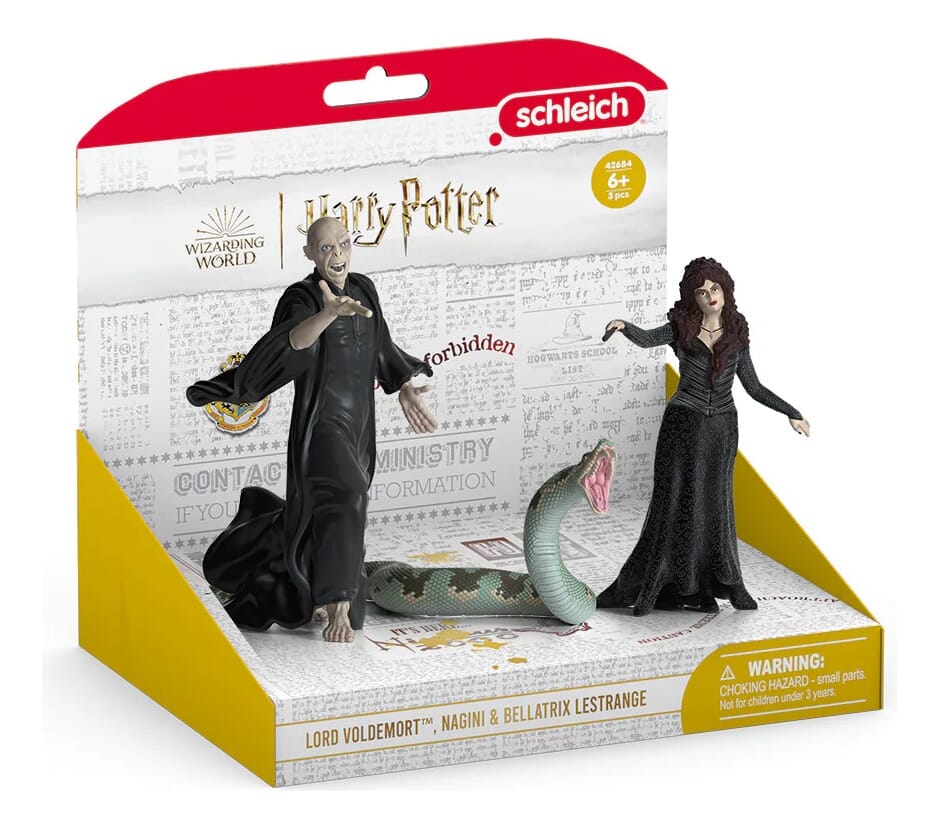 Figuras Harry Potter Voldemort Nagini & Bellatrix Lestrange