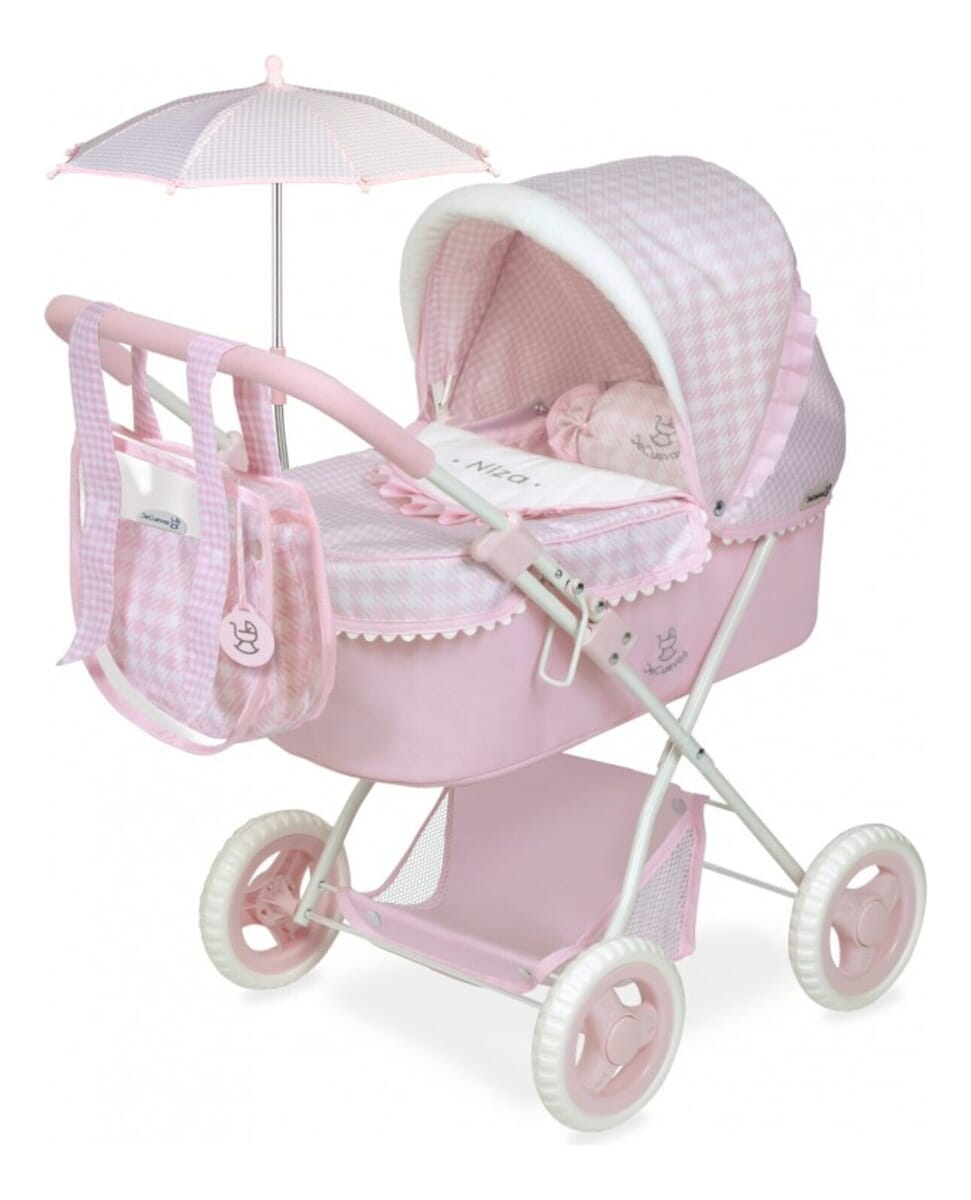 Coche Muñecas Plegable Paraguitas Sombrilla De Cuevas Trex