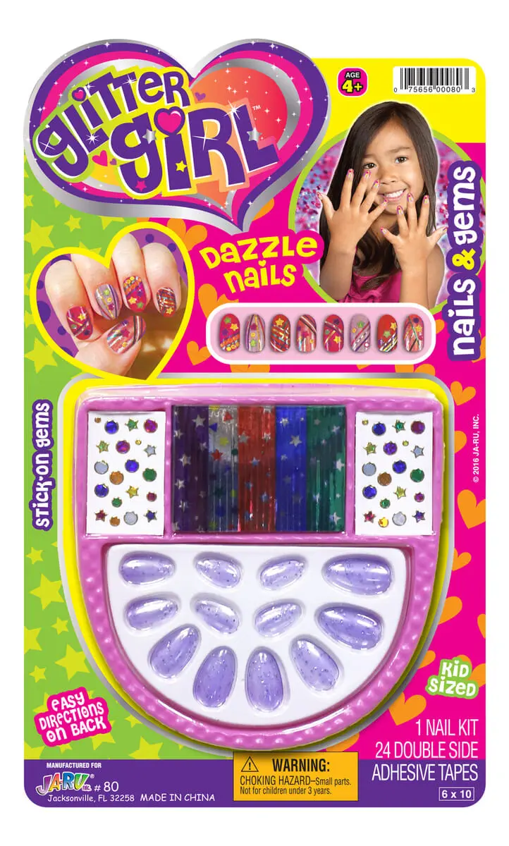 Decora Tus Uñas Crea Postizas Colores Ja Ru Infantil Trex