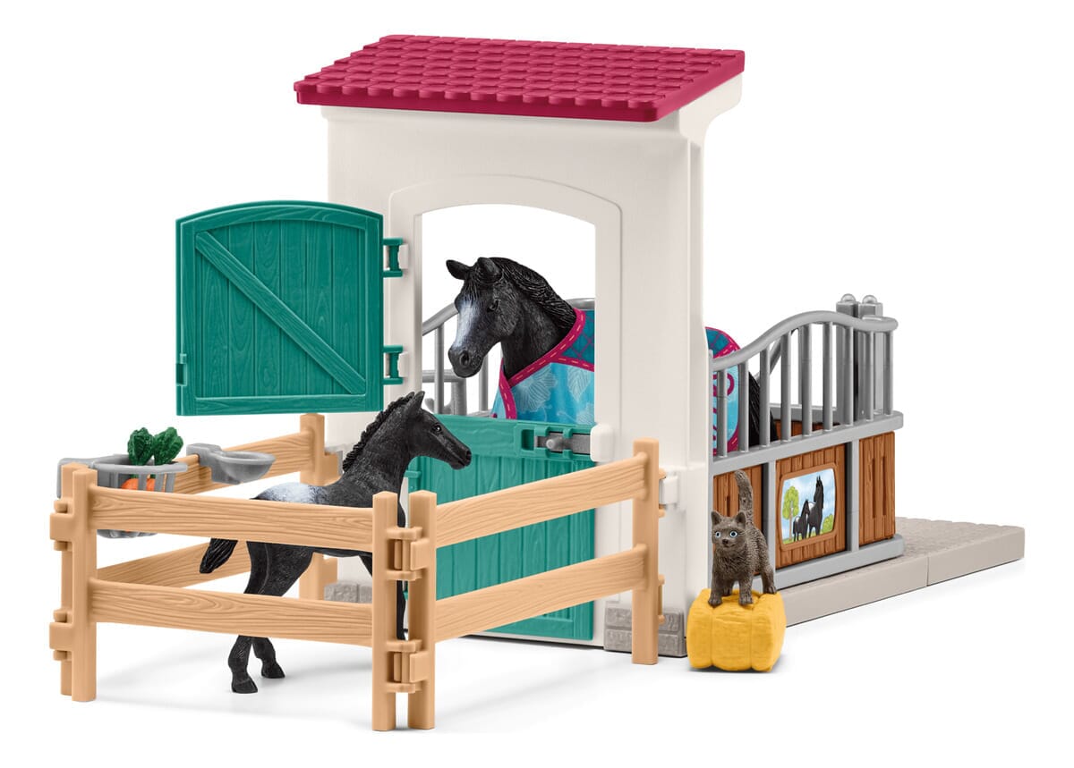 Figura Caja Caballos + Yegua Potro Schleich Horse Club Trex