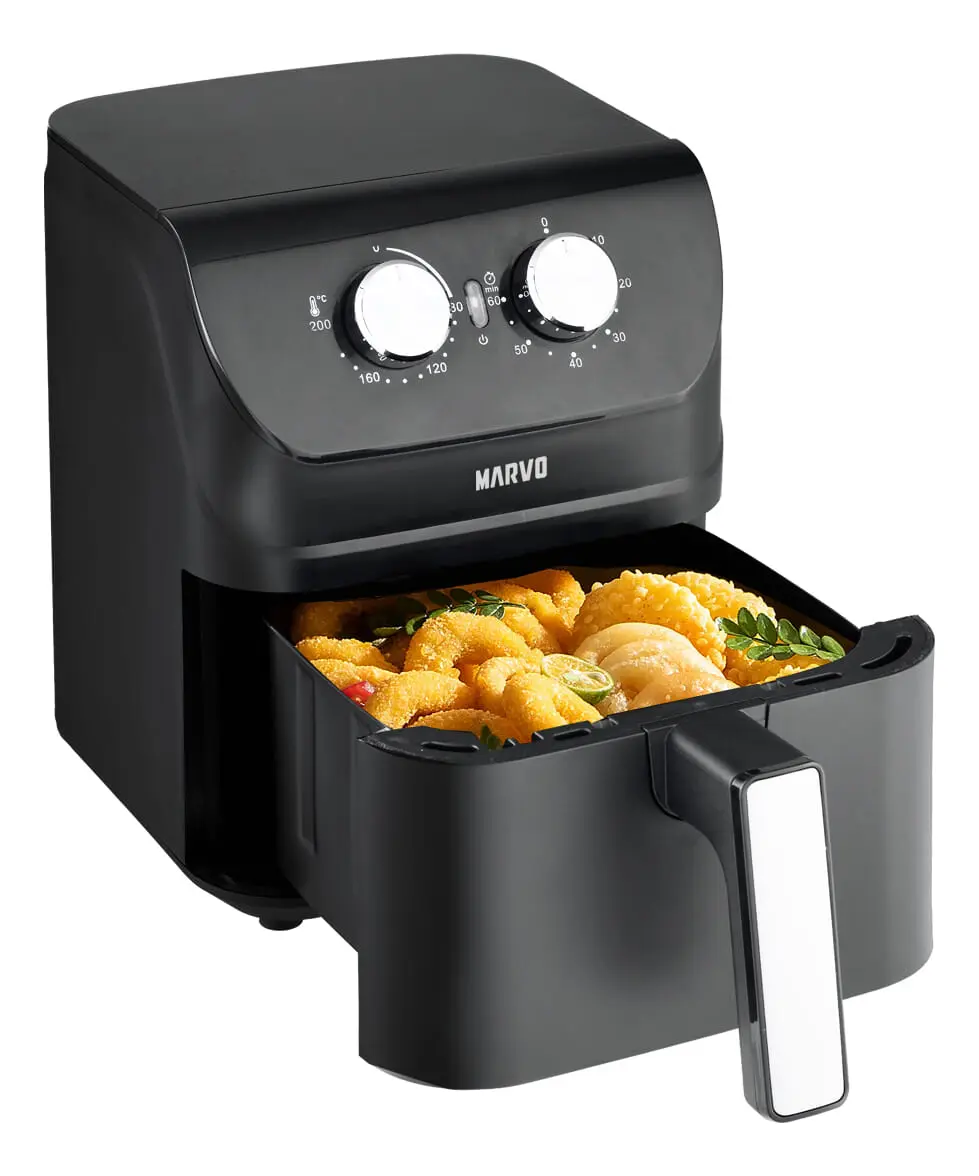 Freidora Sin Aceite Antiadherente 4 Litros Air Fryer Trex