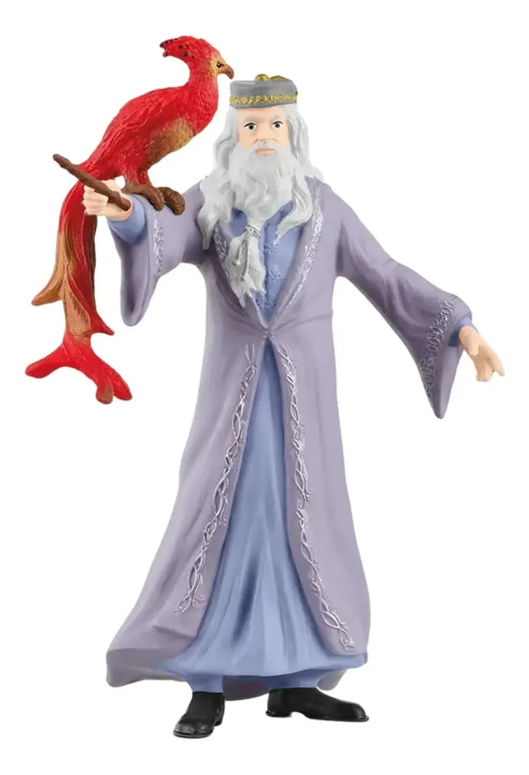Figura Coleccionable Schleich Dumbledore Y Fawks 42637