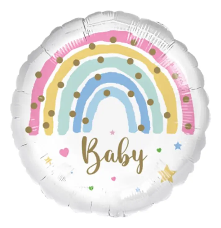 Globo Rainbow Arcoiris Fiesta Baby Shower Riethmueller