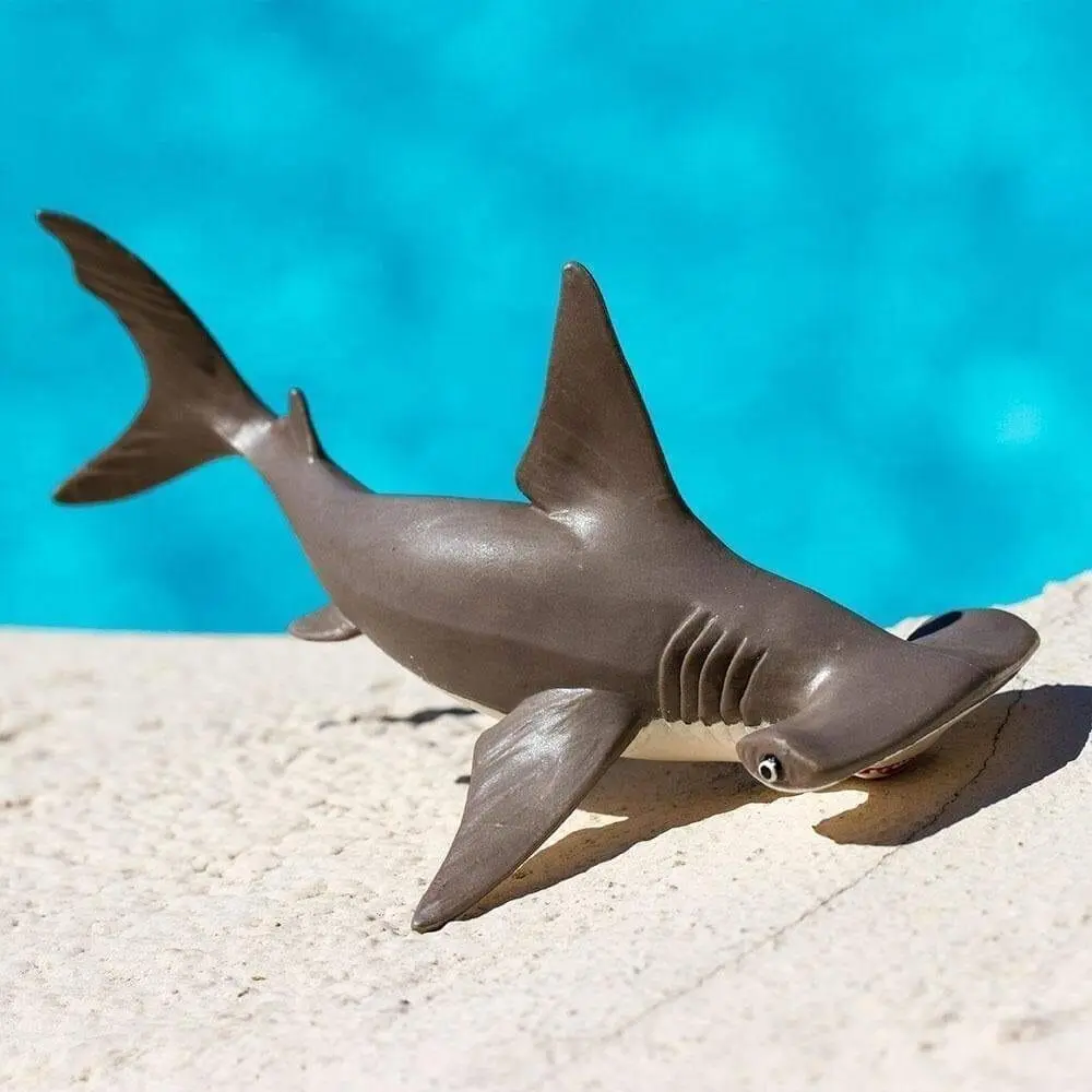 Figura Safari Bebe Tiburon Juguete Niños Oceano Didactico