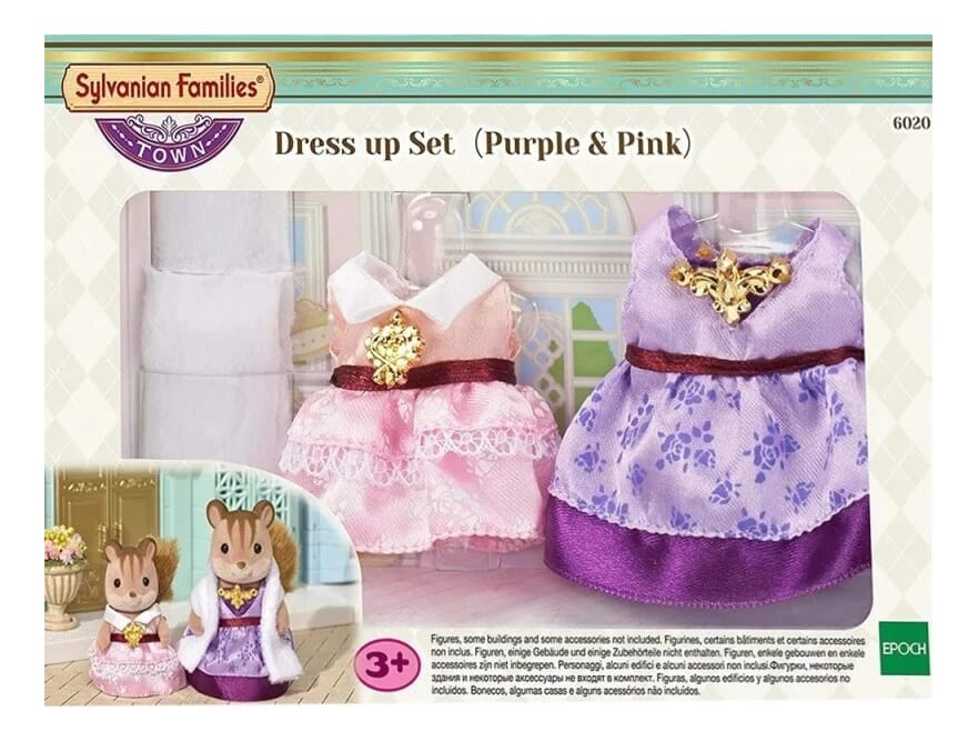 Sylvanian Families Set Vestidos Ropa Accesorios Juguete Tx