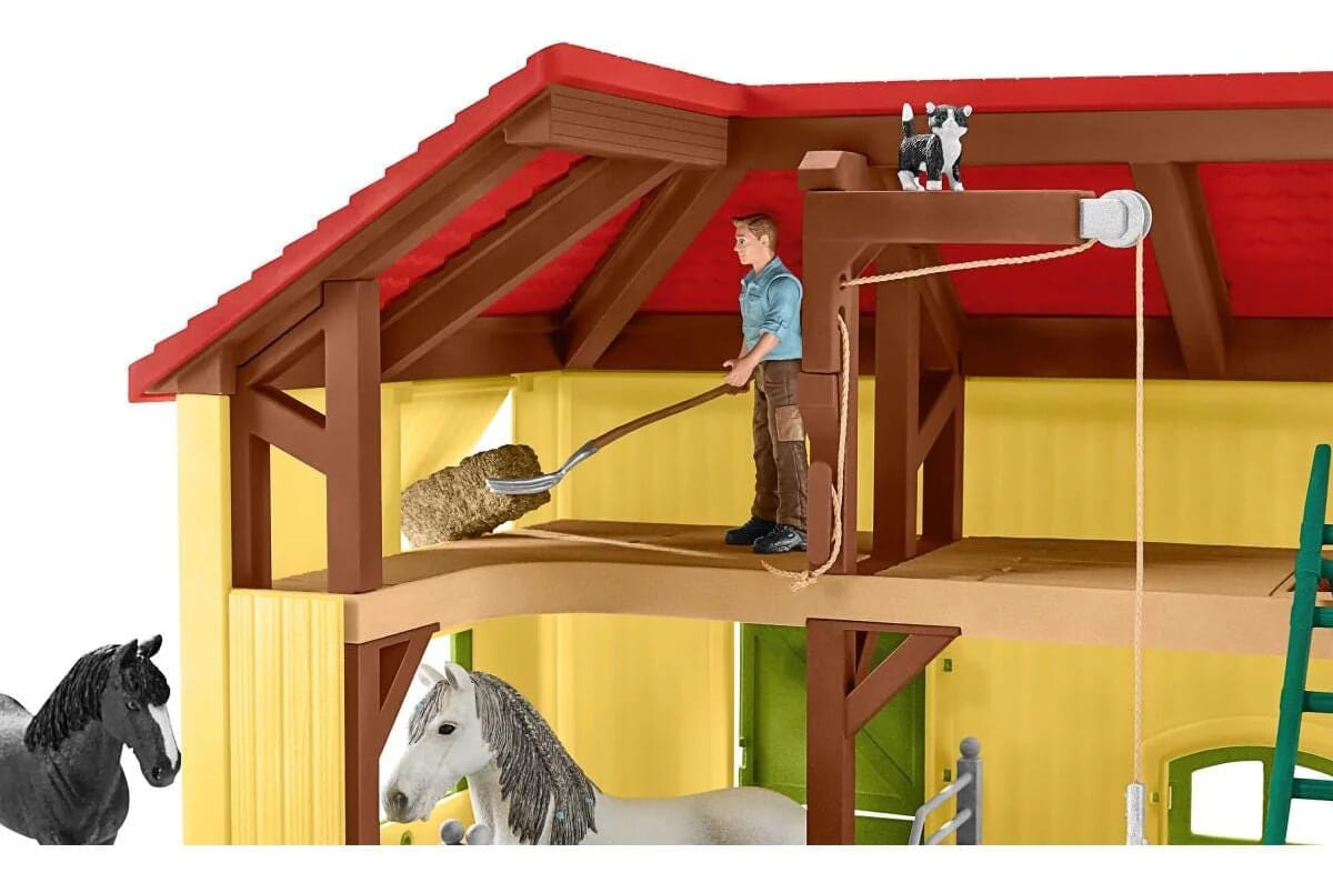 Establo Caballos Schleich Juguete Niño Diversion Calidad Tx