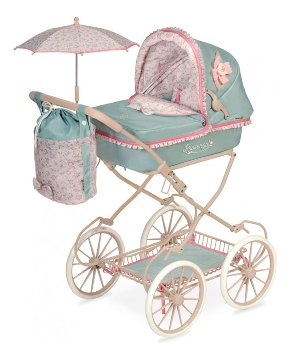 Coche De Cuevas Cochecito Plegable Provenza Juguete Muñeca