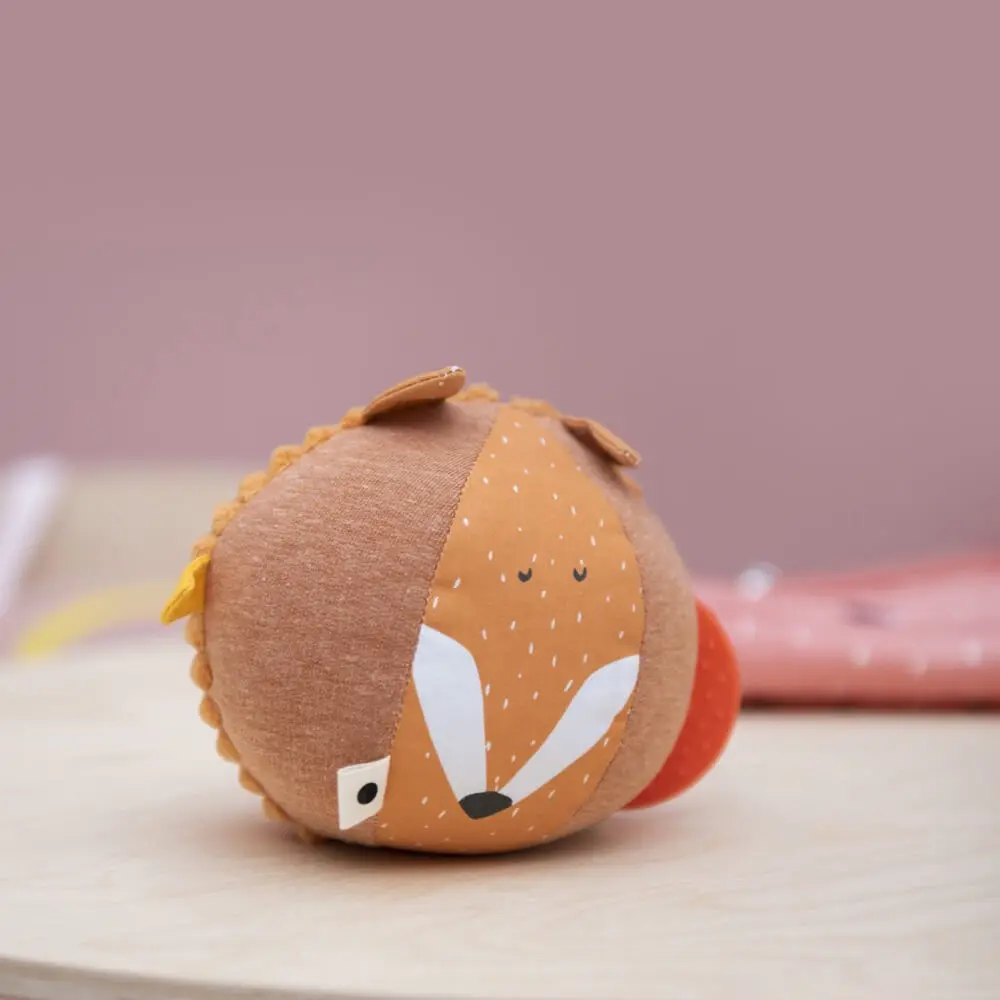 Peluche Bola Forma Animales Bebe Motricidad Fina Trixie Tx
