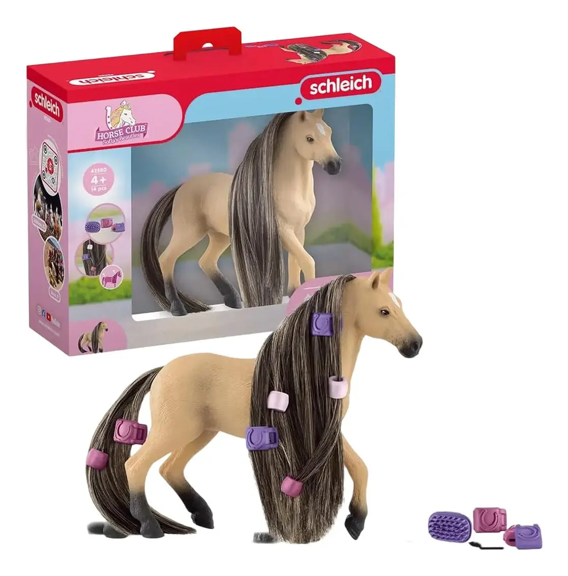 Figura Coleccionable Yegua Andaluza 14p 42580 Schleich Trex