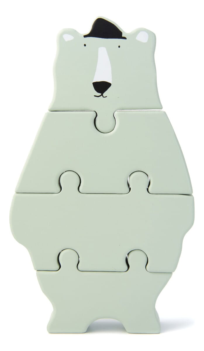Puzzle Rompecabezas Animales Cuerpo Madera Trixie Trex