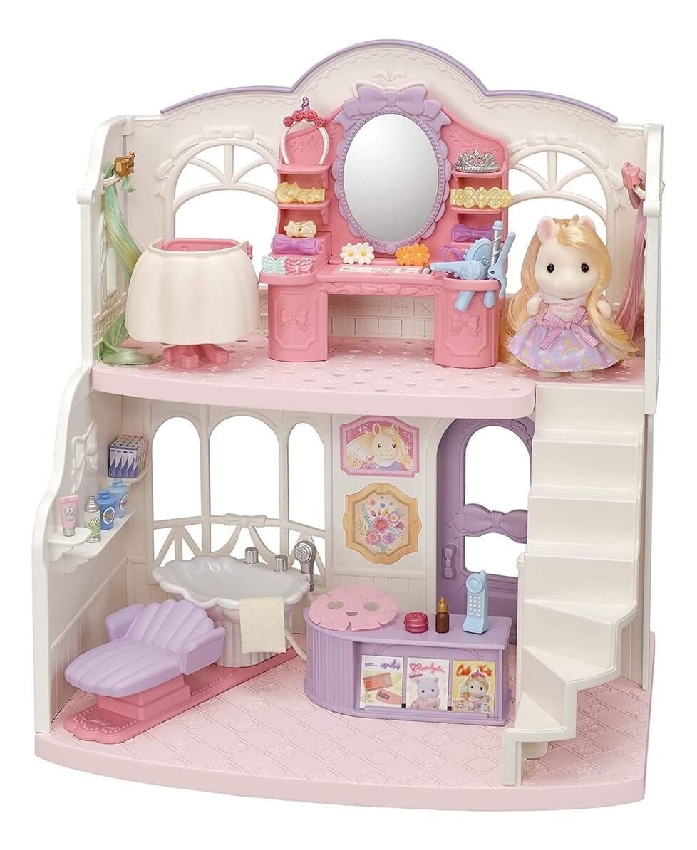 Sylvanian Families Salon De Belleza Pony Muñeco Juguete Tx