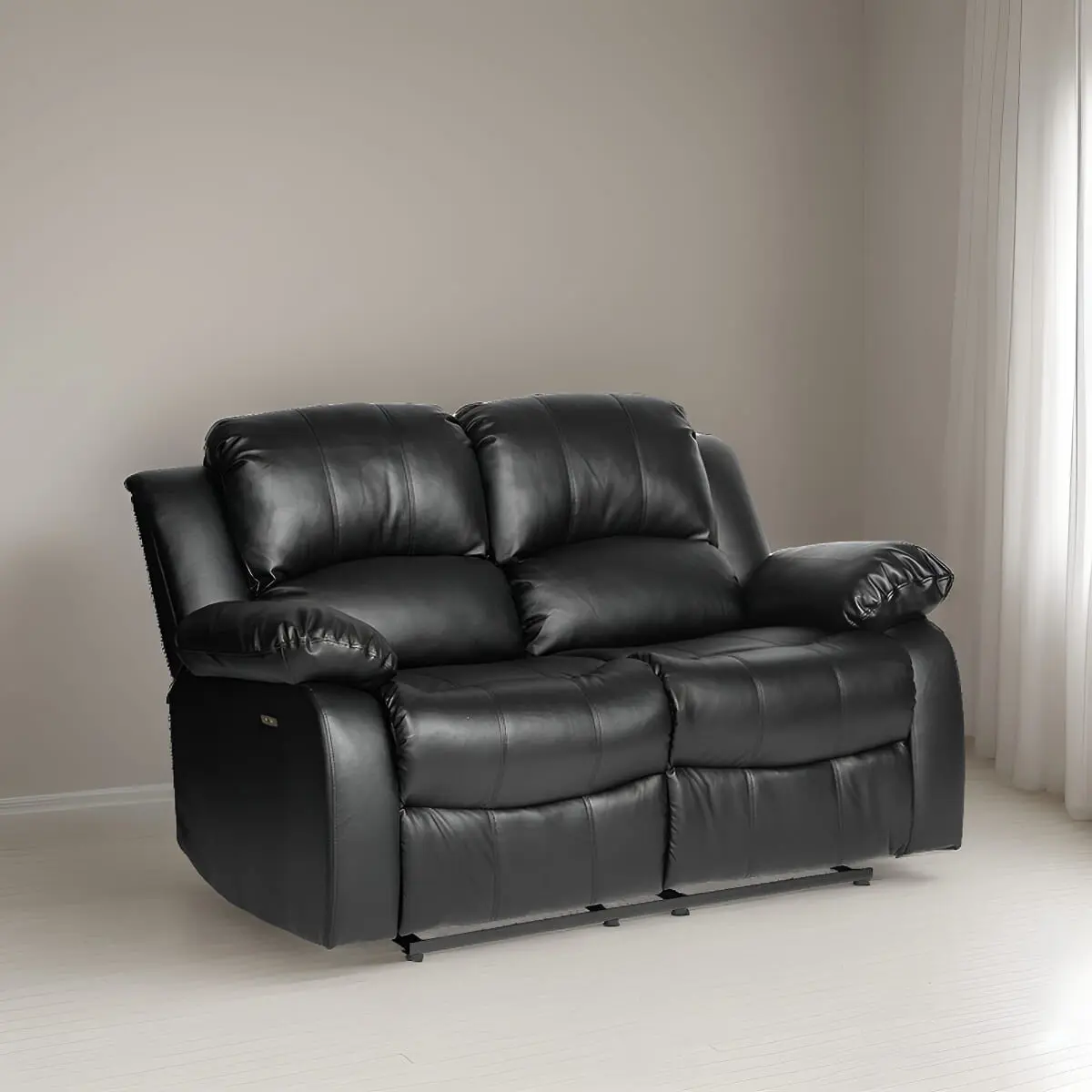 Sillón Reclinable 2 Cuerpos Masajeador Electrico Living Trex