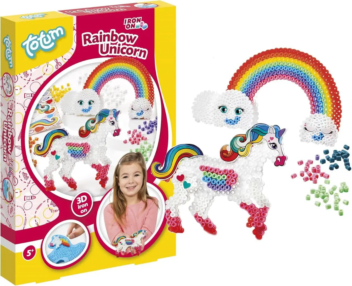 Totum Manualidades Crea Tu Unicornio 3d Perlas Juguete Trex