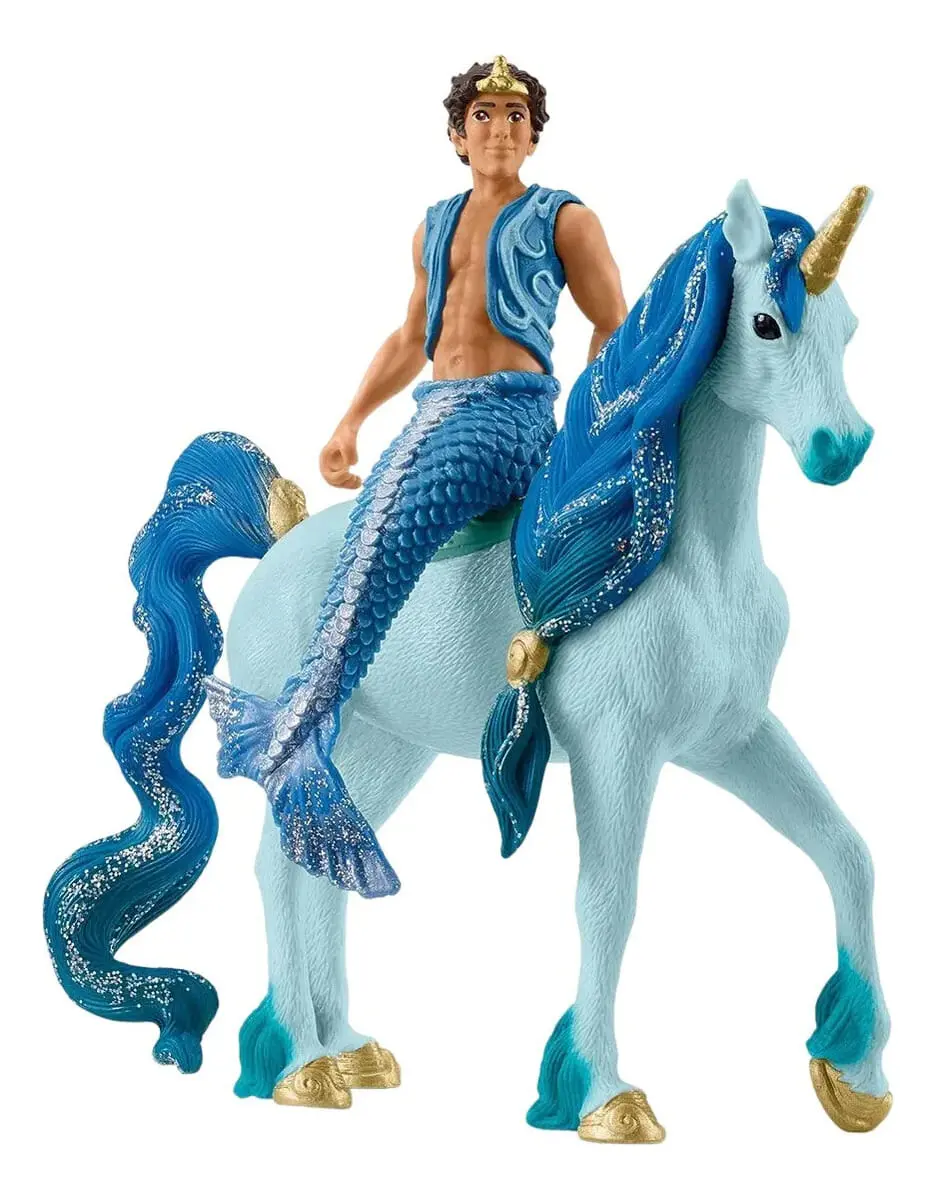 Figura Aryon Sobre Unicornio 70718 Schleich Trex