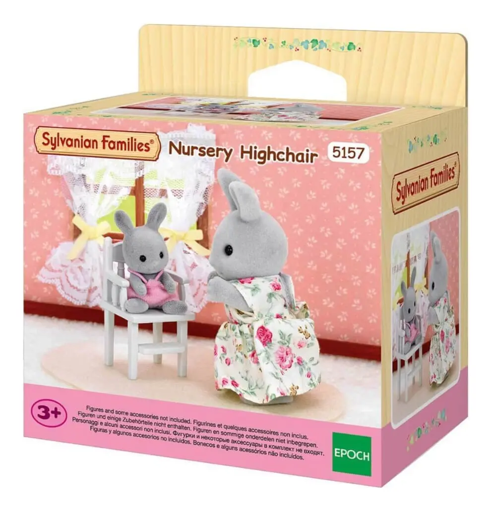 Sylvanian Families Silla Alta Para Comer Bebés Niños Juguete