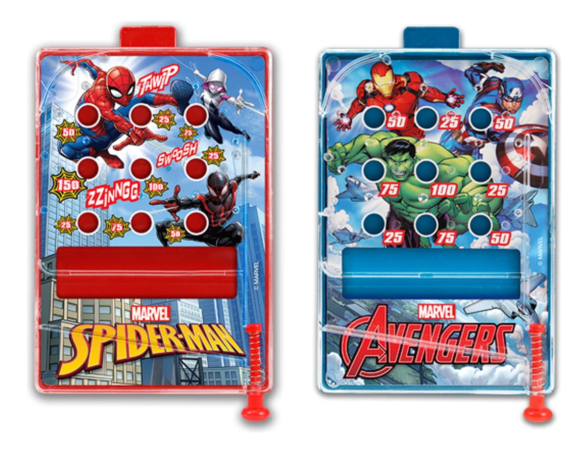 Pinball De Bolsilllo Marvel Avengers Juguete Niño Ja Ru Trex