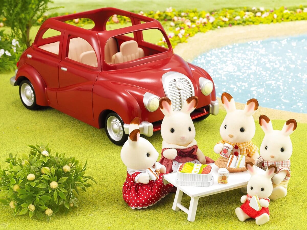 Coche De Juguete Familiar Sylvanian Families Ternurines Tx