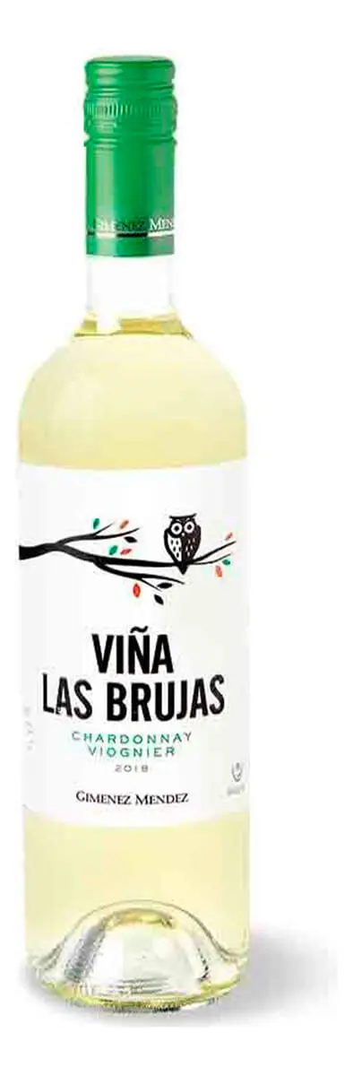 Vino Chardonnay Viognier Viña Las Brujas Gimenez Mendez Trex