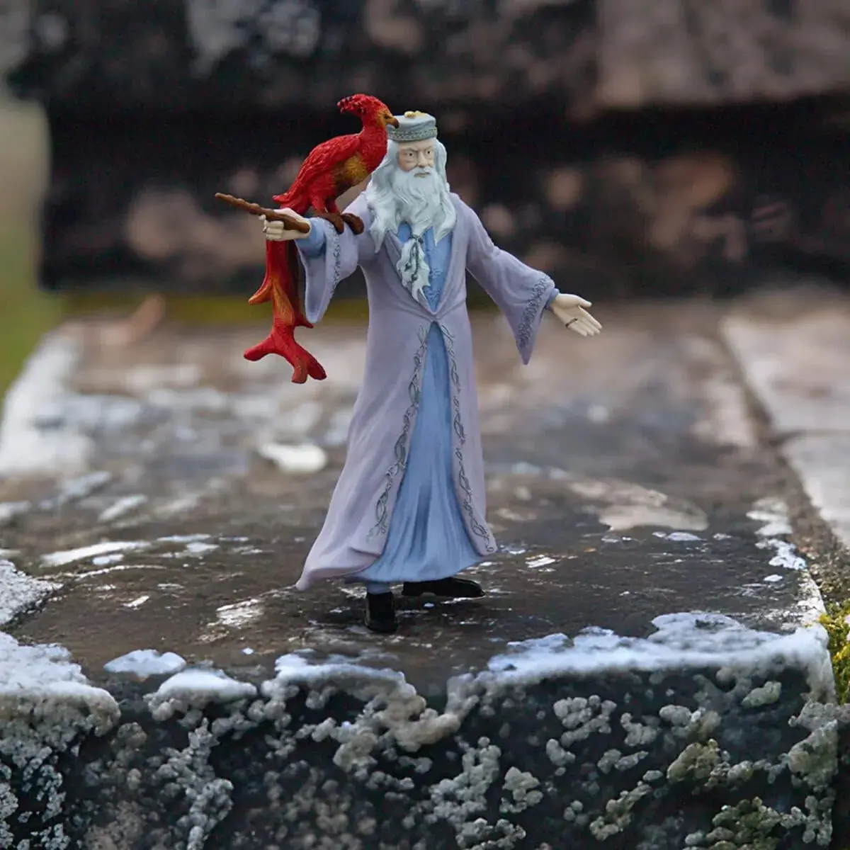 Figura Coleccionable Schleich Dumbledore Y Fawks 42637