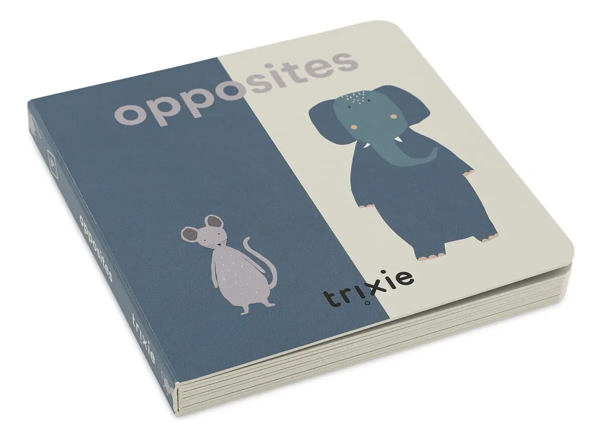 Libro Opuestos Didactico Infantil Aprendizaje Colores Trixie