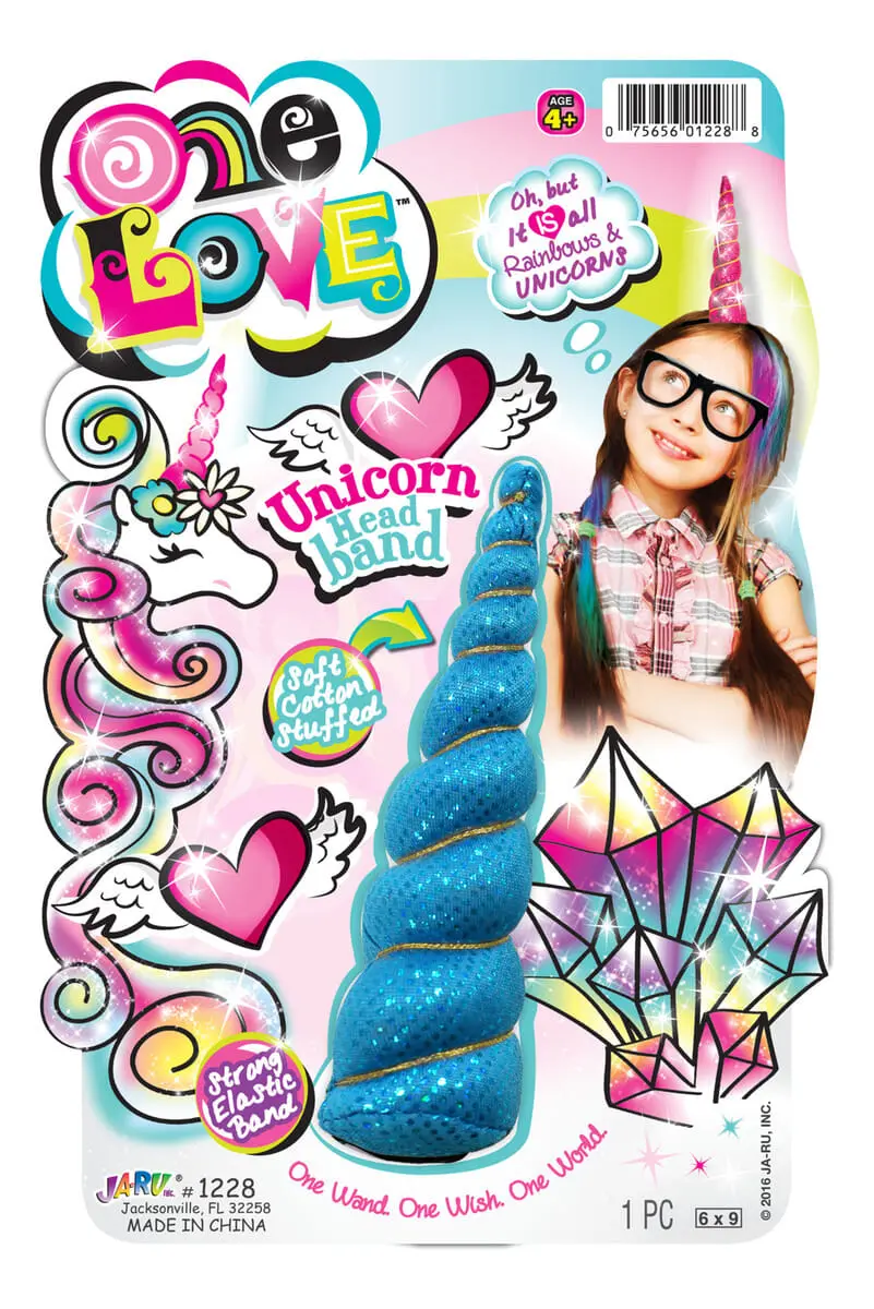 Cuerno Unicornio Para Vincha Decoracion Ja Ru Calidad Trex