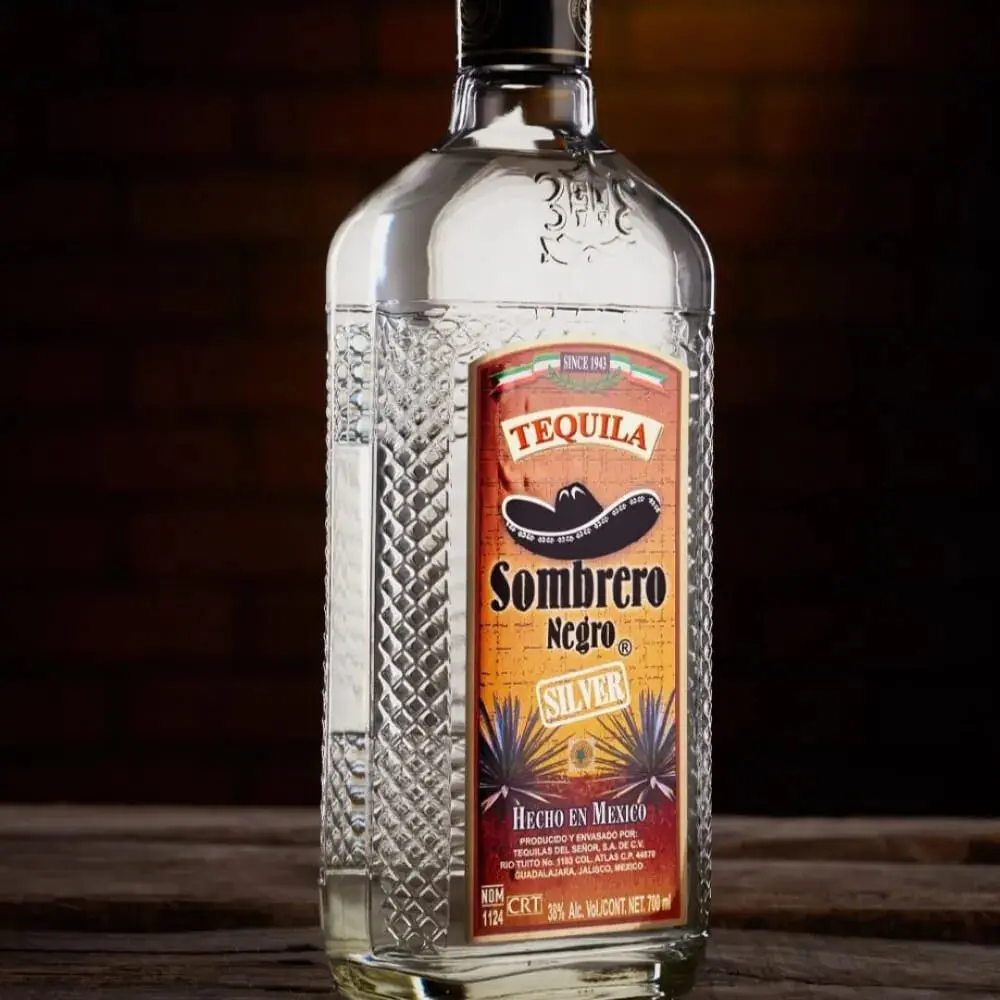 Tequila Silver Sombrero Negro 750 Ml Mexico Importado Trex