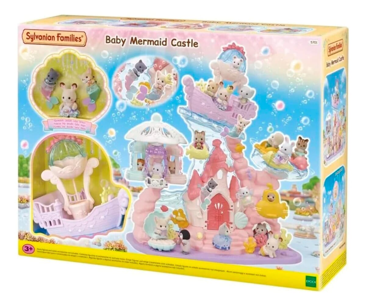 Sylvanian Families Castillo Sirenas Baby Mermaid Castle Trex