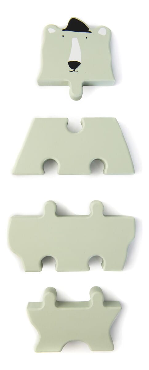 Puzzle Rompecabezas Animales Cuerpo Madera Trixie Trex