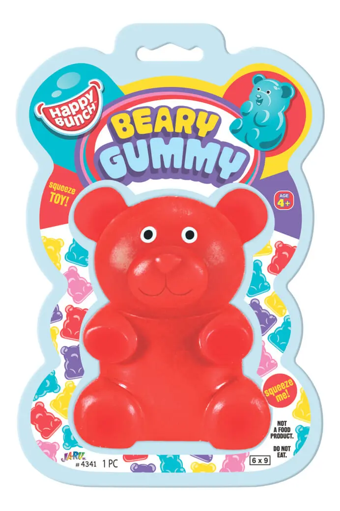 Osito Goma Jaru Infantil Squishy Antiestres Ansiedad Squeeze