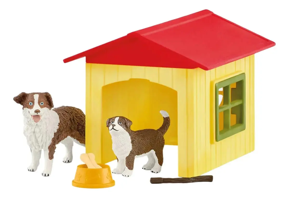 Figura Coleccionable Schleich Casa Para Perros 42573