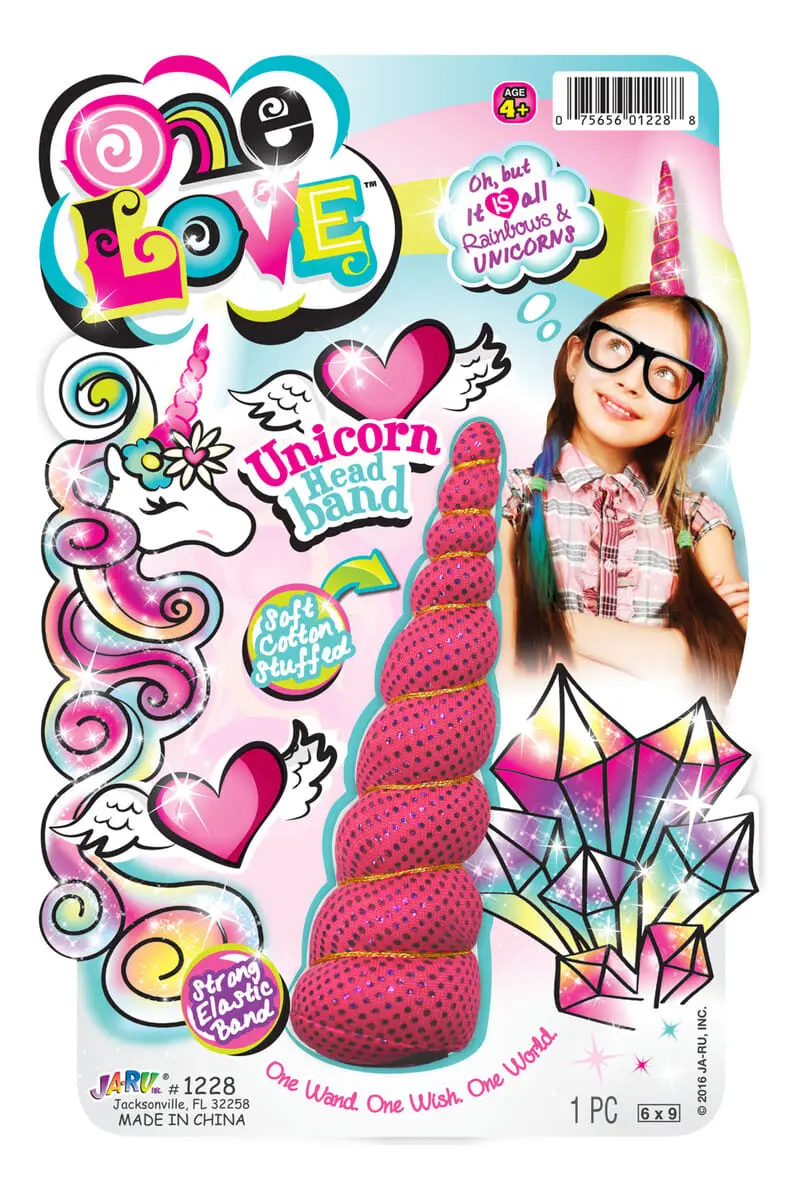 Cuerno Unicornio Para Vincha Decoracion Ja Ru Calidad Trex