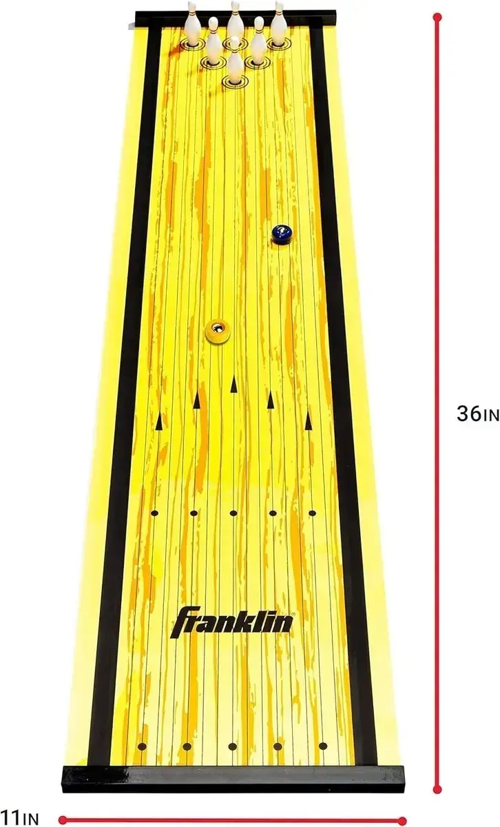 Mini Bowling Bolos + Alfombra Estilo Tejo Franklink Trex